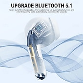お買い得  ワイヤレスヘッドホン-Lenovo LP40 完全ワイヤレスヘッドホン TWS イヤホン Bluetooth 5.1 ステレオ 充電ボックス付き Apple、Samsung、Huawei、Xiaomi、Mi 対応 自動ペアリング 日常使用 旅行 アウトドア 携帯電話