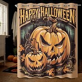 abordables Bain d&#039;Halloween-Rideau de douche d&#039;Halloween avec crochets en polyester lavable et imperméable, décoration de salle de bain et baignoire