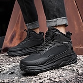 preiswerte Wanderstiefel-wasserdichte Winterwanderstiefel für Herren mit warmem Futter, rutschfeste Outdoor-Schneeschuhe für Trekking und Camping bei kaltem Wetter