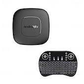 cheap TV Boxes-Smart TV Box Streaming Media Player Global Version Mortal T1 Bluetooth Google Assistant Android13 AllwinnerH313 2.4G&amp;5G Wifi 4K