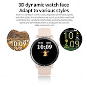 economico Smartwatch-V15Z Orologio intelligente 1.39 pollice Orologio da Corsa Fitness Smartwatch Bluetooth Contapassi Promemoria chiamata Localizzatore di attività Compatibile con Android iOS Da uomo Standby lungo