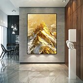 お買い得  風景画 プリント-プリント キャンバス地プリント - 抽象画 近代の 伝統風 アートプリント