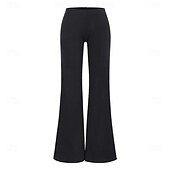 preiswerte Kleidung für lateinamerikanische Tänze-Jungen Mädchen Basic Latein Jazz Tanzhose Stretch Bootcut Hose Modern Ballroom Dancewear
