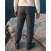 cheap Fleece &amp; 3 in 1 Jackets-Men&#039;s Fleece Sweatpants Winter Outdoor Regular Fit Thermal Warm Bottoms Elastic Waist Drawstring Black Grey Cotton Camping / Hiking Running S M L XL XXL