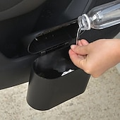 levne Servis vozidel-Závěsný odpadkový koš na dveře auta, mini odpadkový koš do auta s víkem, multifunkční úložný box, organizér na opěradlo sedadla, boční závěsný kontejner pro vozidla