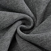 tanie Casualowe kurtki-Męskie Kurtka zimowa Kurtka polarowa Zwykła kurtka Kurtka uniwersytecka Urlop Codzienny Keep Warm Kieszeń Polar Jesień Zima Równina Moda Moda miejska Kołnierz stawiany Regularny Czarny Czerwony