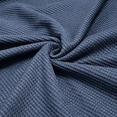 cheap Casual Henley Tee-Men&#039;s Waffle Henley Shirt Tee Long Sleeve Solid Color Plain Textured Fashion Designer Casual Raglan Sleeves Henley Outdoor Casual Daily Summer Fall Winter Black Light Blue Dark Red Henley T-Shirt