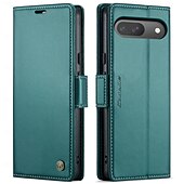 Недорогие Другие чехлы для телефонов-телефон Кейс для Назначение Google Pixel 9 ProXL Pixel 8 Пиксель 9 Откидная крышка Полная защита тела Откидная подножка Разъем для карты ТПУ Кожа PU