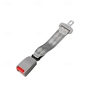abordables Fundas de asiento para coche-Extensor de cinturón de seguridad universal para automóvil de 2 piezas con clip de hebilla, adecuado para embarazadas o personas con complexiones grandes.