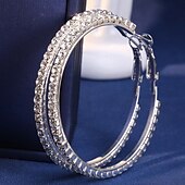 economico orecchini-orecchini classici orecchini felici gioielli in argento per matrimonio San Valentino festa fidanzamento ballo di fine anno