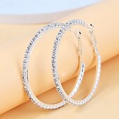 economico orecchini-orecchini classici orecchini felici gioielli in argento per matrimonio San Valentino festa fidanzamento ballo di fine anno