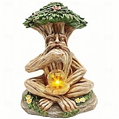 halpa Maisemavalot-ulkokäyttöön tarkoitetut aurinkoenergialla toimivat pihavalot hartsiveistokset vanhuksille käsityöt parvekkeille ulkopuutarhoihin ja pihavalaisimet 1 kpl