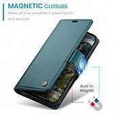 levne Pouzdra pro iPhone-telefon Carcasă Pro Apple AirTag iPhone 16 15 14 Pro Max Plus iPhone 16e Flip Cover Ochrana celého těla Stojánek Slot pro kartu TPU PU kůže
