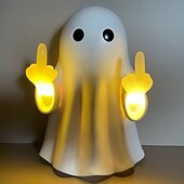 halpa Halloweenin ripustettavat ja pöytätason koristeet-halloween aave sormi yövalo pelottava aave lamppu patsas söpö sormi yövalo koristeet täydellinen sisätiloissa &amp;kuistin halloween-koristeet