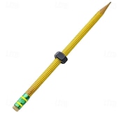abordables Fournitures pour la maison-Stylo de décompression d&#039;écrou, crayon fileté, crayon en bois fileté avec écrou rotatif, parfait pour l&#039;école, le bureau, la maison, cadeau d&#039;anniversaire