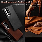 abordables Coques Samsung-téléphone Coque Pour Samsung Galaxy Pliage en Z 7 Z Fold 6 Z Fold 5 Z Fold 4 Étui Portefeuille Support Emplacement Carte Antichoc Rétro TPU faux cuir