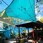 abordables Protection Solaire-1 voile d&#039;ombrage triangulaire d&#039;extérieur résistant aux UV, utilisé pour les pavillons, les jardins, les piscines, bleu ciel