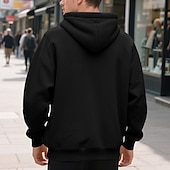 abordables sudaderas basicas hombre-Hombre Sudadera Sudadera con capucha y cremallera completa Sudadera con capucha de lana Albaricoque Negro Verde Ejército Azul Marino Gris Claro Con Capucha Plano Bolsillo Deporte Diario Festivos