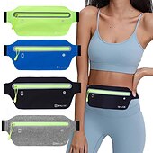 economico Zaini da corsa-Marsupio da corsa Cintura porta telefono Marsupio sportivo per Maratona Jogging Corsa Borse per sport Leggero Anti-furto Resistente all&#039;Acqua Striscia riflettente Lycar Per uomo Per donna Marsupio da
