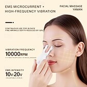 abordables Accessoires pour soins de la peau-Appareil de beauté faciale à microcourant EMS à 7 couleurs, thérapie par lumière LED, rajeunissement de la peau, massage photonique, élimination des rides, anti-âge, lifting duplex du visage