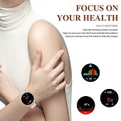 abordables Relojes inteligentes-Watch3 Pro Reloj inteligente 1.3 pulgada Smartwatch Reloj elegante Bluetooth Podómetro Recordatorio de Llamadas Seguimiento de Actividad Seguimiento del Sueño Monitor de Pulso Cardiaco Compatible con