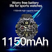 levne Chytré hodinky-P888 Chytré hodinky 1.508 inch Inteligentní hodinky Bluetooth 4G Krokoměr Záznamník hovorů Sledování aktivity Kompatibilní s Android iOS Muži GPS Dlouhá životnost na nabití Voděodolné IP68 22mm