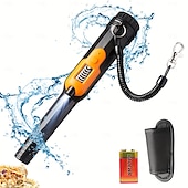 abordables Actividad al Aire Libre-Detector de metales con puntero impermeable y pantalla LCD, puntero subacuático de alta sensibilidad, puntero portátil de 3 modos.