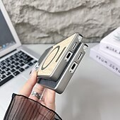 cheap Samsung Cases-Phone Case For Samsung Galaxy S25 Ultra S24 Ultra S23 Ultra Back Cover Magnetic Shockproof Wood Grain PC