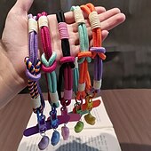 cheap Phone Lanyards &amp; Wrist Straps-Phone Case For Lanyards Universal with Lanyard with Wrist Strap Color Gradient Geometric Pattern Polyester