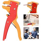 economico Miglioramento della casa-spelafili automatico, utensile elettrico multifunzionale, pinza a becco d&#039;anatra regolabile per tagliare e spellare cavi, crimpare fili, utensile manuale per riparazioni elettriche