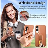olcso Samsung-tokok-telefon Ügy Kompatibilitás Samsung Galaxy S25 S25 Plus S25 Ultra S24 Ultra S24 Plus S24 Mágneses adszorpciós tok Pénztárca kártya tok Felhajtható fedél Állvánnyal Leválasztható Vezeték nélküli töltés