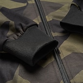 preiswerte Basic-Hoodies für Herren-Herren Kapuzensweatshirt Vollreißverschluss-Kapuzensweatshirt Armeegrün Blau Khaki Mit Kapuze Einfach Tarnung Tasche Sport &amp; Outdoor Lässig Täglich Streetwear Cool Sportbekleidung Frühling &amp; Herbst