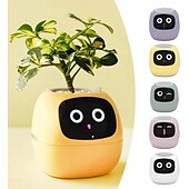 cheap Tool Accessories-Smart Flowerpots,Smart Pet Planter,Ai Planter,Intelligent Flowerpots,Multiple Expressions,7 Smart Sensors, and Ai Chips Make Raising Plants Easy and Fun for Living Room,Plant-Free