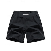preiswerte Laufshorts-Herren Laufshorts Trainingsshorts Reißverschlusstasche Hohe Taille Unterteile Athleisure Fitnessstudio Trainieren Schnelltrocknend Atmungsaktiv Fitnesstraining Outdoor Laufen Normale Passform