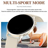 abordables Relojes inteligentes-Watch3 Pro Reloj inteligente 1.3 pulgada Smartwatch Reloj elegante Bluetooth Podómetro Recordatorio de Llamadas Seguimiento de Actividad Seguimiento del Sueño Monitor de Pulso Cardiaco Compatible con