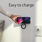 Недорогие Держатели для телефона-магнитный держатель телефона для iPhone 15 14 13 12 pro max магнитное кольцо крепление для magsafe держатель смартфона подставка для стены кухня автомобиль