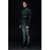 abordables Costumes de couple et de groupe-Combinaison en toile d&#039;araignée pour Halloween, costumes de groupe pour couples, combinaison intégrale, costume effrayant pour hommes, femmes, garçons, enfants, adultes, performance, fête, club,