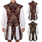 economico Outfit-Principe Costume Cosplay Abiti Rococò Rinascimento for Per uomo Adulti Halloween Carnevale Performance Festa / Sera Mascherata