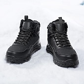 preiswerte Wanderstiefel-wasserdichte Winterwanderstiefel für Herren mit warmem Futter, rutschfeste Outdoor-Schneeschuhe für Trekking und Camping bei kaltem Wetter