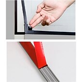 baratos Tela para janela e porta-tela de janela magnética com janela pequena, fácil de abrir e fechar, usada para janelas com maçanetas com janelas pequenas