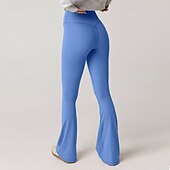olcso Sima leggings-Női Nadrág Leggingek Utcai sikk Alkalmi Teljes hossz Természetes Sima Rugalmas derék Kényelmes Szabadság Hétköznapi viselet Hétvége Sötétszürke Sárgabarack Szürke Fekete Ősz Normál