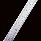 cheap Hand Tools-20 inch Heavy-Duty Dual-Scale Steel Ruler with Lanyard - Quenched Thickened Metal Straight Edge for Precision Drawing &amp; Measurement