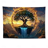 billige landskapsteppe-strand hav hengende billedvev sjø veggkunst stort billedvev veggmaleri dekor fotografi bakgrunn teppe gardin hjem soverom stue dekorasjon