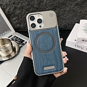 ieftine Carcase iPhone-telefon Maska Pentru Apple AirTag iPhone 16 15 14 Pro Max Plus iPhone 13 Pro Max Capac Spate Magnetic Acceptă încărcarea fără fir Anti Șoc PC