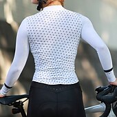 preiswerte Radtrikot Damen-WOSAWE Damen Radtrikot Downhill-Trikot Langarm Fahhrad Trainingsanzug Trikot Kompressionskleidung mit 3 Gesäßtaschen Mountainbike MTB Straßenradsport Reflektierende Streifen Rückentasche