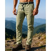 levne Spodní části-Pánské Dağcı Pantolonu turistické kalhoty Turistické kalhoty do deště Venkovní Běžný Voděodolný Větruvzdorné Lehká váha Spodní část oděvu Kapsy Černá Armádní zelená Outdoor a turistika Běh S M L XL