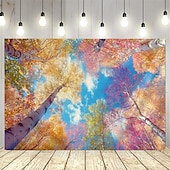 cheap Landscape Tapestry-fall Autumn Landscape Tapestry Photo Backdrop Wall Art Large Tapestry Mural Decor Photograph Backdrop Blanket Curtain Home Bedroom Living Room Decoration