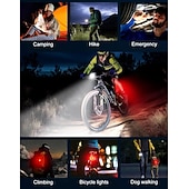 halpa Työvalot-alumiiniset pyöränvalot erittäin kirkkaat, 1000 lumenin pyöränvalot, useita tiloja &amp;kestävä alumiiniseoksesta valmistettu polkupyörän valo, IP65-vedenpitävä &amp;USB-ladattava polkupyörän ajovalo ja