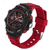 abordables Relojes digitales-SANDA Mujer Hombre Reloj Digital Al Aire Libre Deportes Moda Reloj Casual Luminoso Calendario Fecha Semana IMPERMEABLE Silicona Reloj