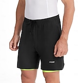 economico Pantaloncini, calzamaglie e pantaloni da uomo-Arsuxeo Per uomo Tinta unica Pantaloni da ciclismo Pantaloncini MTB Pantaloncini da ciclismo Bicicletta Shorts larghi Pantaloncini imbottiti / Fondello Vestibilità aderente Mountain Bike MTB Ciclismo